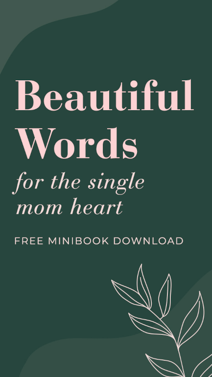 Beautiful Words for the Single Mom Heart